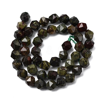 Natural Dragon Blood Beads Strands G-Z119-A17-02-1
