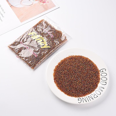 Round Glass Seed Beads SEED-A007-2mm-162C-1