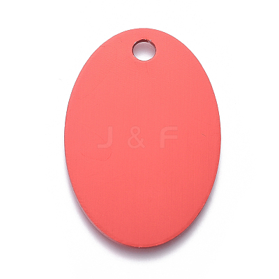 Pet Aluminium Pendants ALUM-I002-05B-1