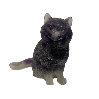 Resin Cat Display Decoration PW-WG87501-03-1