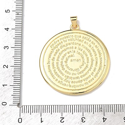 Brass Pendants KK-Z153-01G-02-1