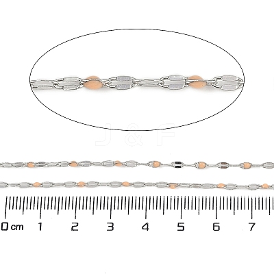 Brass Dapped Chains AJEW-Q153-02P-15-1