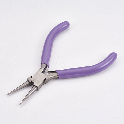 45# Carbon Steel Round Nose Pliers PT-L004-03-1