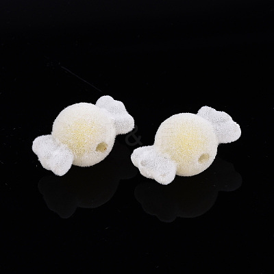 Flocky Acrylic Beads MACR-S275-26D-1