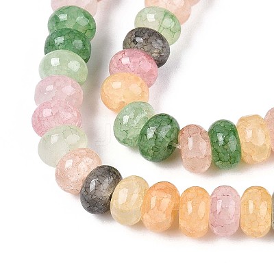 Glass Beads Strands X-GLAA-N059-5x8mm-09-1