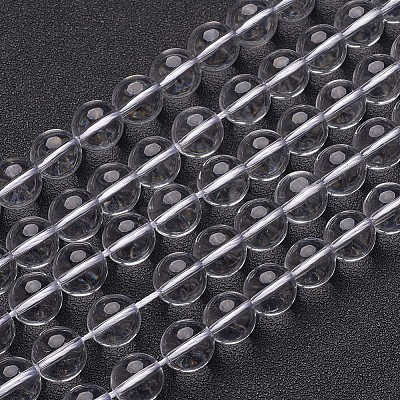 Synthetic Quartz Crystal Beads Strands X-GSR14mmA039-1-1