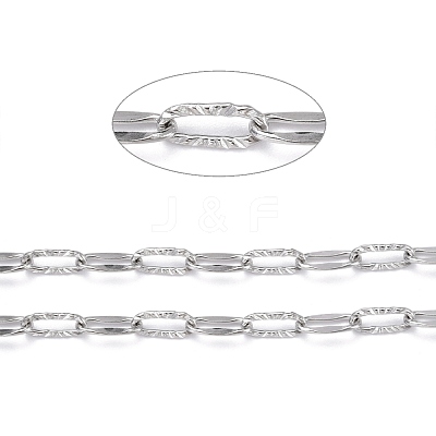 Tarnish Resistant 304 Stainless Steel Cable Chains CHS-D033-05P-02-1