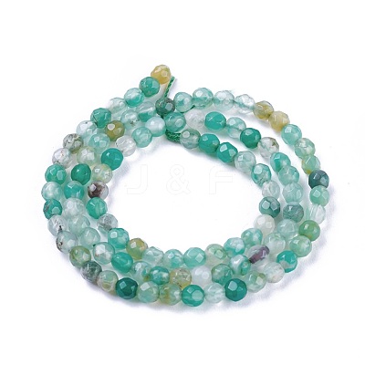 Natural Agate Bead Strands G-G882-4mm-A01-4-1