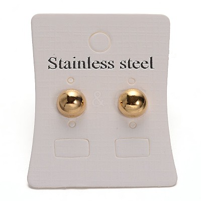 304 Stainless Steel Dangle Stud Earrings EJEW-M040-15-1