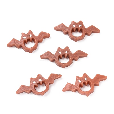 Halloween Opaque Resin Cabochons RESI-G038-02A-1
