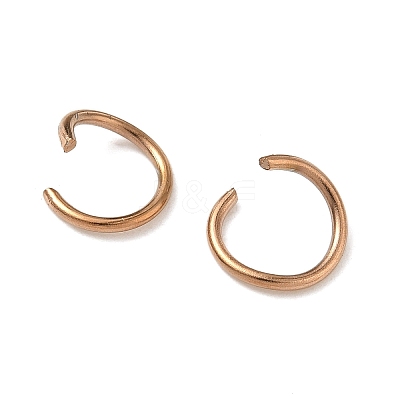 304 Stainless Steel Open Jump Rings STAS-Z150-01E-RG-1
