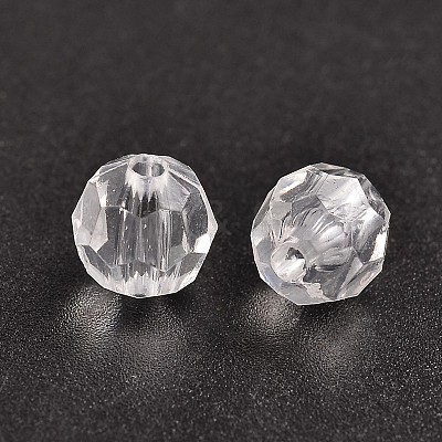 Transparent Acrylic Beads DB6mmC01-1