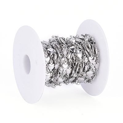 Tarnish Resistant 304 Stainless Steel Link Chains CHS-G014-19P-1