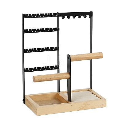 Multi Levels Rectangle Iron Earring Display Stands PAAG-PW0012-45-1
