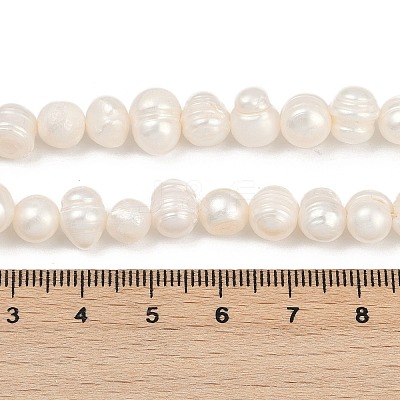 Natural Cultured Freshwater Pearl Beads Strands PEAR-I007-07Y-11A-1