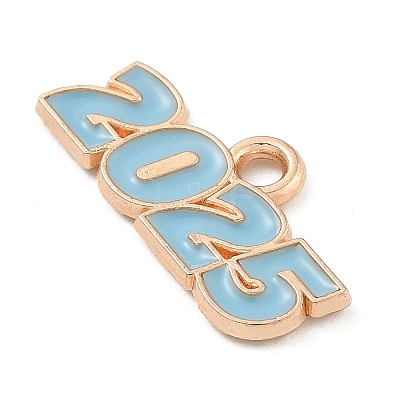 Alloy Enamel Pendants ENAM-A008-13KCG-03-1