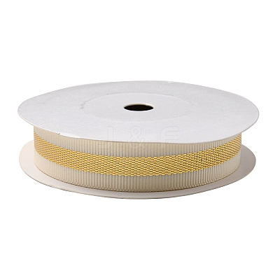 Flat Christmas Theme Polyester Grosgrain Ribbon OCOR-YWC0001-01A-02-1