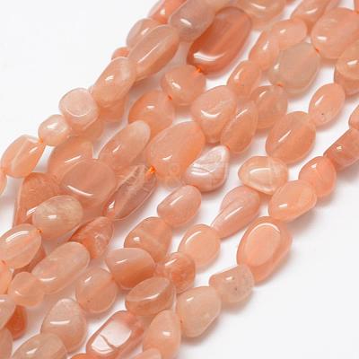 Natural Sunstone Beads Strands G-F521-26-1