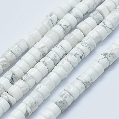 Natural Howlite Beads Strands G-F631-A03-1