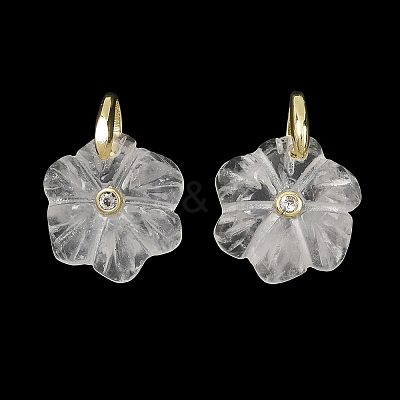 Natural Quartz Crystal Pendants GG-NH0016-01G-06-1
