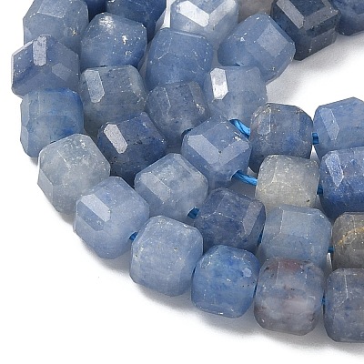 Natural Blue Aventurine Beads Strands G-F797-A24-01-1