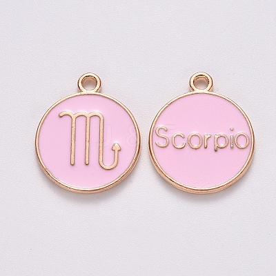 Alloy Enamel Pendants LS-X-ENAM-S124-01B-09L-1