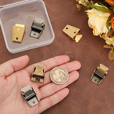 6Pcs 3 Colors Zinc Alloy Bolo Tie Slider Clasps FIND-PH0023-92A-1