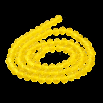 Transparent Glass Beads Strands EGLA-A034-T10mm-MD17-1