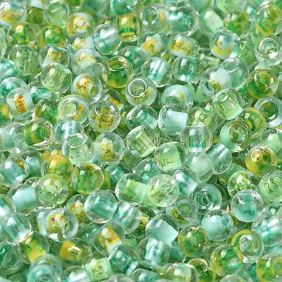 Transparent Glass Round Seed Beads SEED-B001-05A-10-1