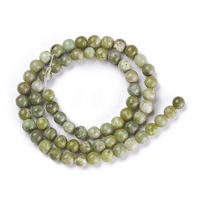 Natural Idocrase Beads Strands G-N165-7-1