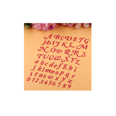 Letter and Number Frame Metal Cutting Dies Stencils DIY-PH0019-28-1