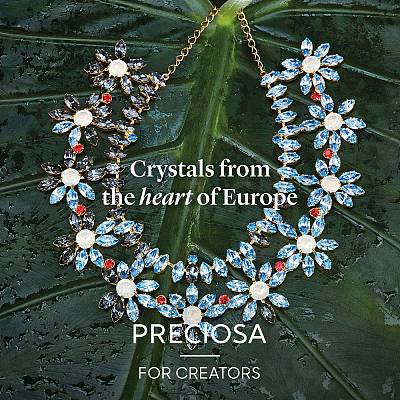Preciosa® MAXIMA Crystal Round Stones LS-Y-PRC-RBSS45-30050-1