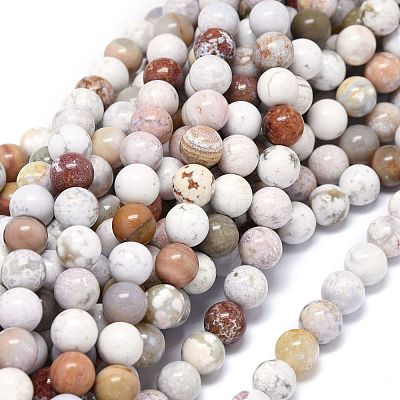 Natural Ocean Jasper Beads Strands G-O201A-15B-1