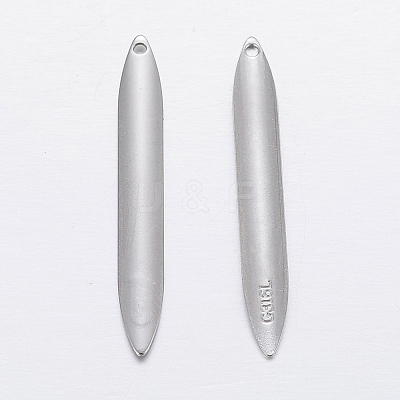 Tarnish Resistant 304 Stainless Steel Pendants STAS-P198-03-1