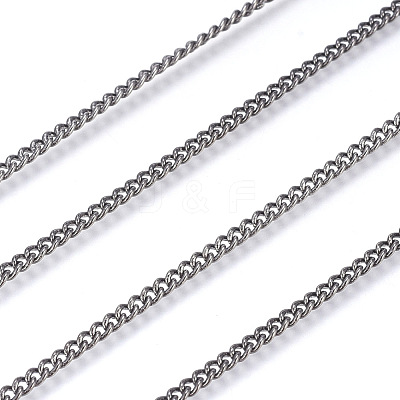Brass Curb Chains CHC-S009-001B-1