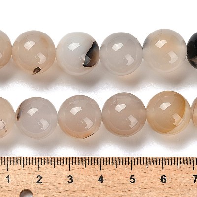 Natural Agate Beads Strands G-G175-A01-01-1