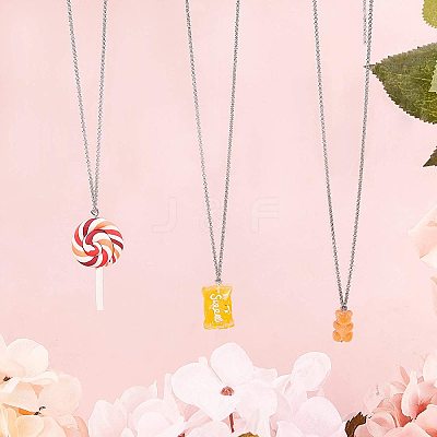 Resin Pendants RESI-NB0001-17-1