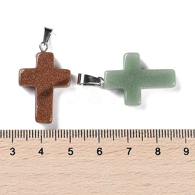 Synthetic Noctilucent Stone/Luminous Stone Pendants G-Z054-03B-1