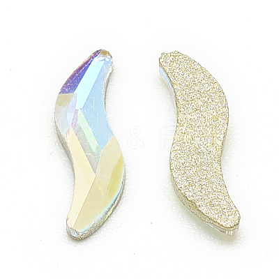 DIY Flat Back K9 Glass Rhinestone Cabochons RGLA-T060-04A-1