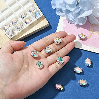 Preciosa® MAXIMA Crystal Sew-On Cups LS-Y-PRC-SB14-00030-200-S-1