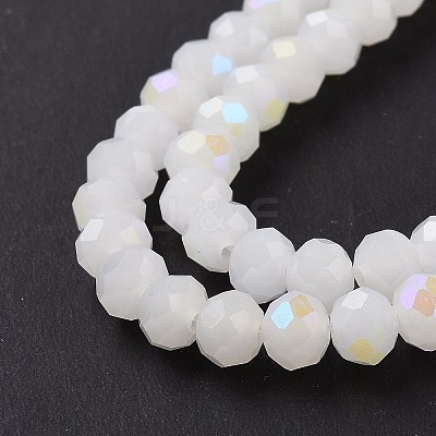Electroplate Glass Beads Strands EGLA-A034-J4mm-L08-1