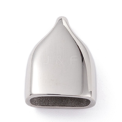 Tarnish Resistant 304 Stainless Steel Cord Ends STAS-K220-01C-P-1