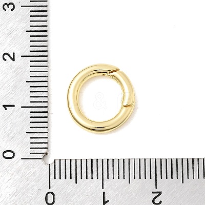 Brass Spring Gate Rings KK-H267-019G-1