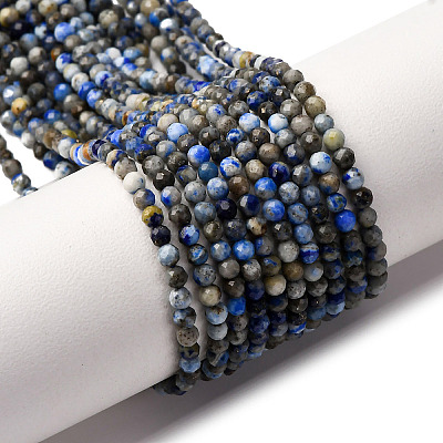 Natural Lapis Lazuli Beads Strands G-L629-B01-2mm-03-1