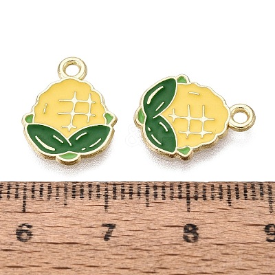 Alloy Enamel Pendants ENAM-Q003-08G-1