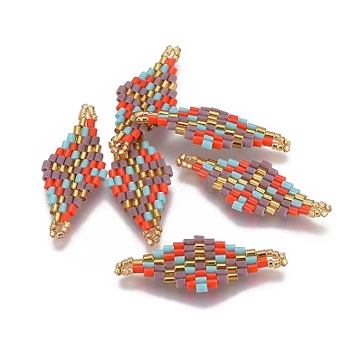 MIYUKI & TOHO Handmade Japanese Seed Beads Links SEED-E004-I18-1