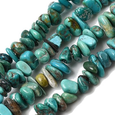 Natural HuBei Turquoise Bead Strands G-H345-A01-03-1