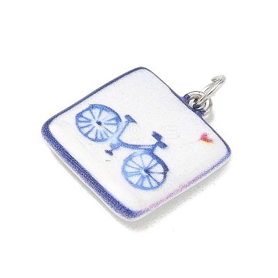 Printed Brass Enamel Pendants LS-KK-CBA9B3D-03P-03-1
