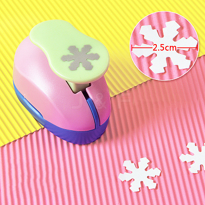 Plastic Paper Craft Hole Punches KICR-PW0001-12-39-1