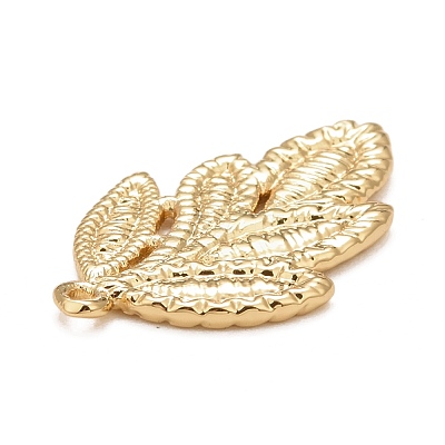Rack Plating Brass Pendants KK-M229-23G-1